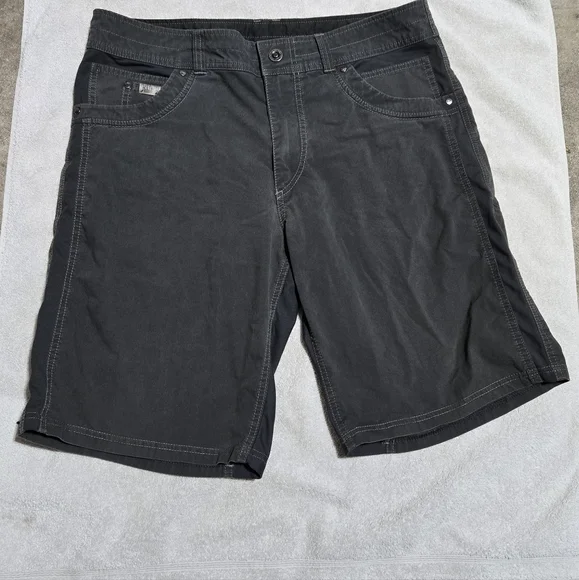 Kuhl Shorts Men’s Size 36 Gray Radikl quick dry outdoor shirt 10” inseam - Picture 1 of 6